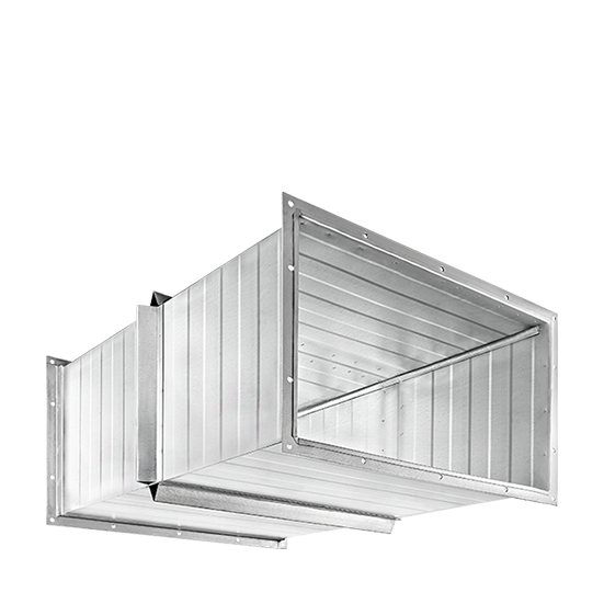 Gefalzte Kanalbauteile in robuster Industrieausführung